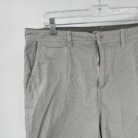 CARBON 2 COBALT shorts bermuda walking golf check casual cotton gray 36 - Picture 2 of 7